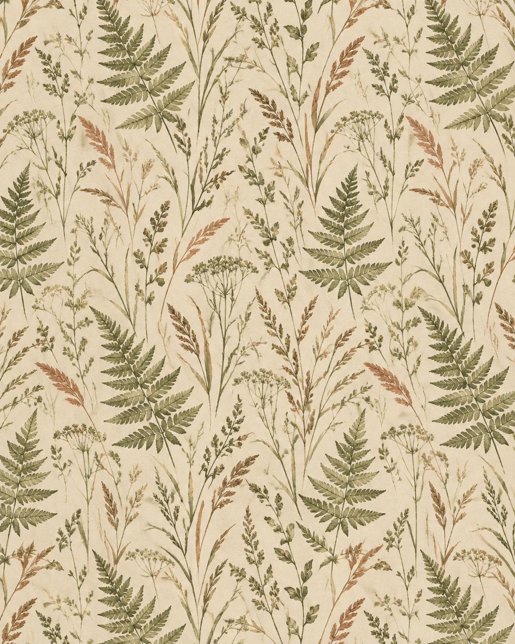 Botanical wallpaper