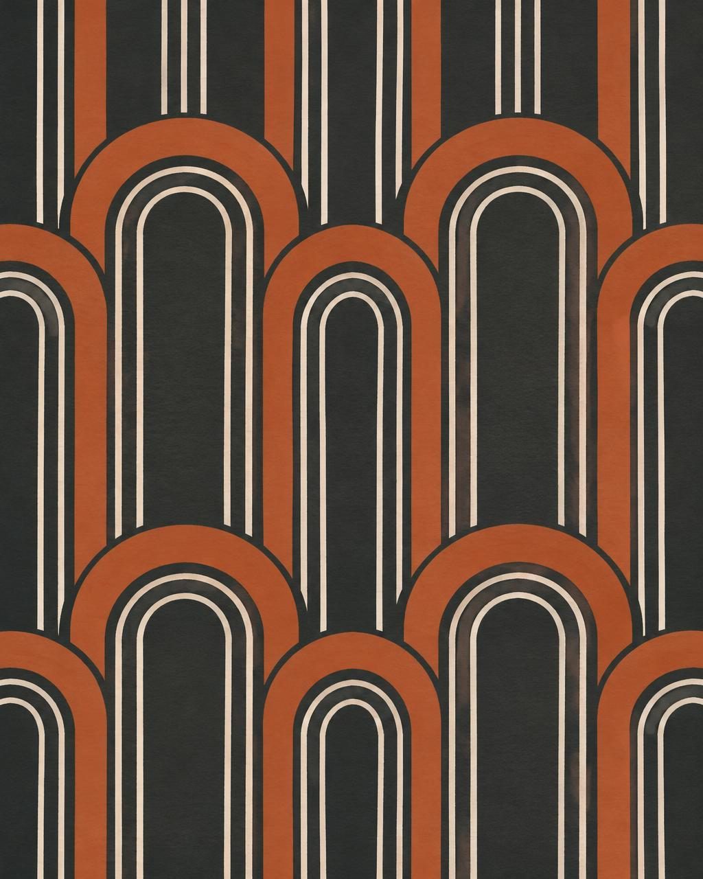Deco Fan (sample) pattern preview